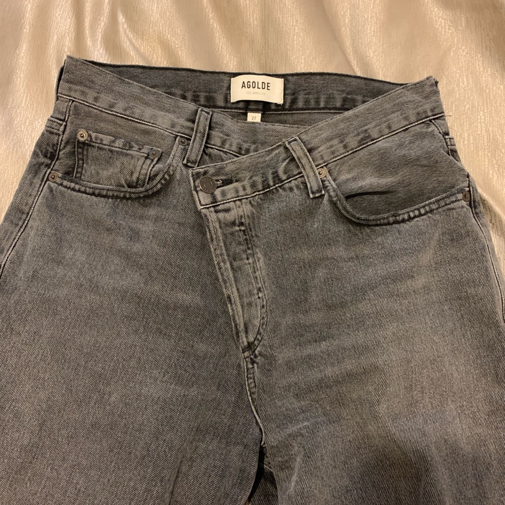 AGOLDE • Criss Cross Jean in Synchronize - Picture 9 of 16